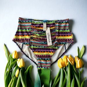 URqvick Women’s High Waist Bikini Bottoms Size‎ 8